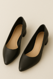 Damenschuhe – Schwarz